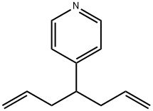 4-(1-PROPENYL BUTENYL) PYRIDINE Struktur