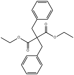 DIETHYL DIBENZYLMALONATE Struktur