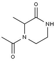 Piperazinone, 4-acetyl-3-methyl- (9CI) Struktur