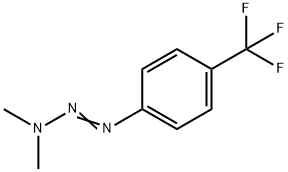 1-(4-Trifluoromethylphenyl)-3,3-dimethyltriazene Struktur