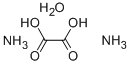 AMMONIUM OXALATE MONOHYDRATE Struktur