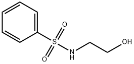 N-(2-hydroxyethyl)benzenesulfonamide Struktur