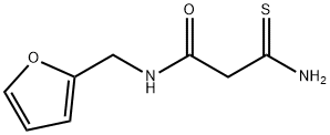 3-AMINO-N-(2-FURYLMETHYL)-3-THIOXOPROPANAMIDE Struktur