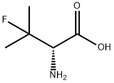 D-Valine, 3-fluoro- Struktur