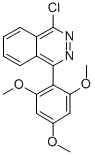 PHTHALAZINE, 1-CHLORO-4-(2,4,6-TRIMETHOXYPHENYL)- Struktur