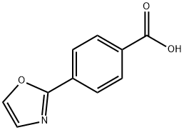 4-(OXAZOL-2-YL)BENZOIC ACID Struktur