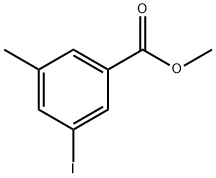 3-IODO-5-METHYL-BENZOIC ACID METHYL ESTER Struktur