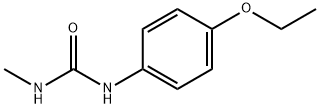 1-(4-ETHOXYPHENYL)-3-METHYLUREA Struktur