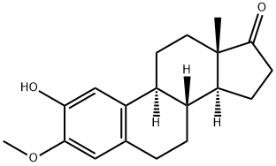 1,3,5(10)-ESTRATRIEN-2,3-DIOL-17-ONE 3-METHYL ETHER Struktur