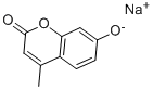 4-METHYLUMBELLIFERONE SODIUM SALT Structure