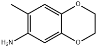 1,4-Benzodioxin-6-aMine, 2,3-dihydro-7-Methyl- Struktur