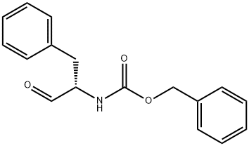 N-芐氧羰基-L-苯丙氨醛 結(jié)構(gòu)式