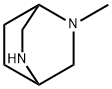 2-Methyl-2,5-diazabicyclo[2.2.2]octane Struktur