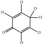 2,3,4,4,5,6-Hexachloro-2,5-cyclohexadien-1-one