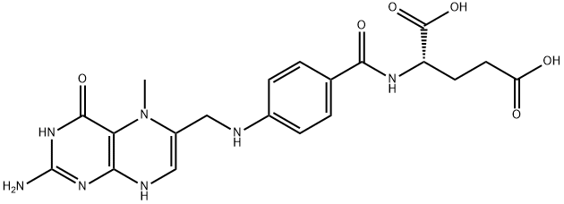 5-Methyldihydrofolic acid Struktur