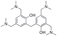 2,2'-methylenebis[4,6-bis[(dimethylamino)methyl]phenol] Struktur