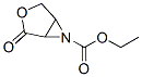 3-Oxa-6-azabicyclo[3.1.0]hexane-6-carboxylic  acid,  2-oxo-,  ethyl  ester Struktur