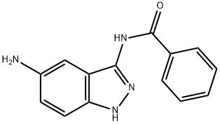 Benzamide, N-(5-amino-1H-indazol-3-yl)- (9CI) Struktur