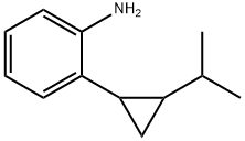 Benzenamine, 2-[2-(1-methylethyl)cyclopropyl]- (9CI) Struktur