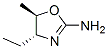 2-Oxazolamine,4-ethyl-4,5-dihydro-5-methyl-,(4R,5R)-(9CI) Struktur