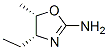 2-Oxazolamine,4-ethyl-4,5-dihydro-5-methyl-,(4R,5S)-(9CI) Struktur