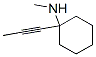 Cyclohexylamine, N-methyl-1-(1-propynyl)- (7CI,8CI) Struktur