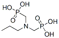 [(propylimino)bis(methylene)]diphosphonic acid  Struktur