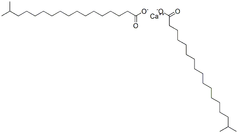 calcium isooctadecanoate  Struktur