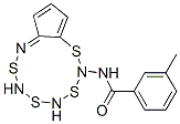 Benzamide, N-(5,6-dihydro-4H-cyclopentathiazol-2-yl)-3-methyl- (9CI) Struktur