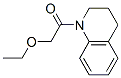 Quinoline, 1-(ethoxyacetyl)-1,2,3,4-tetrahydro- (9CI) Struktur