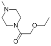 Piperazine,1-(ethoxyacetyl)-4-methyl- Struktur