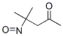 2-Pentanone, 4-methyl-4-nitroso- (9CI) Struktur