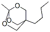 4-Butyl-1-methyl-2,6,7-trioxabicyclo[2.2.2]octane Struktur