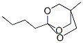 1-Butyl-4-methyl-2,6,7-trioxabicyclo[2.2.2]octane Struktur