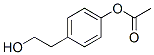 Acetic acid 4-(2-hydroxyethyl)phenyl ester Struktur