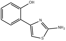 2-(2-Amino-thiazol-4-yl)-phenol  Struktur