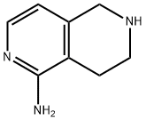 5,6,7,8-tetrahydro-2,6-naphthyridin-1-amine Struktur