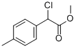 METHYL P-METHYL-ALPHA-CHLORO PHENYLACETATE Struktur