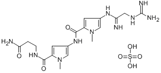 Netropsin sulfate Struktur