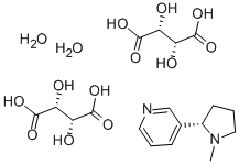 NICOTINE DITARTRATE DIHYDRATE Struktur