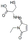 N-ethylmaleimide-cysteine Struktur