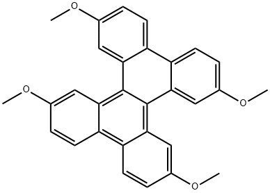 3,6,11,14-TETRAMETHOXYDIBENZO[G,P]CHRYSENE Struktur