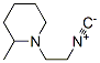 Piperidine, 1-(2-isocyanoethyl)-2-methyl- (9CI) Struktur