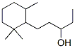 alpha-ethyl-2,2,6-trimethylcyclohexanepropanol Struktur