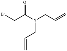 N,N-DIALLYL-2-BROMO-ACETAMIDE Struktur