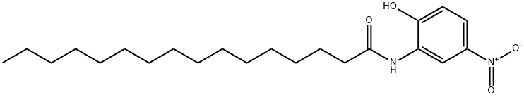 2-(N-HEXADECANOYLAMINO)-4-NITROPHENOL Struktur