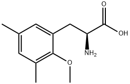 DL-2-Methoxy-3,5-dimethylphenylalanine Struktur