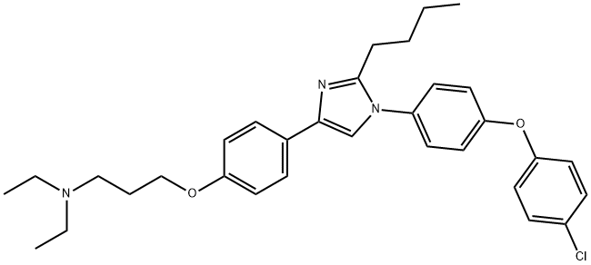 Azeliragon Struktur