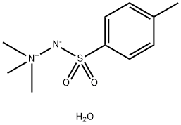 N-(Trimethylammonio)toluene-p-sulphonamidate monohydrate Struktur