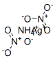 ammonium silver dinitrate Struktur